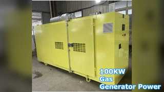100 kW reservestroom voor aardgasgenerator