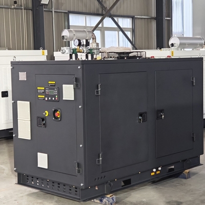 Goede prijs. Laag geluid 50kw 60kva aardgas BHKW warmtekrachtkoppeling CHP met 30,7% elektrische efficiëntie en 89KWt thermische output online