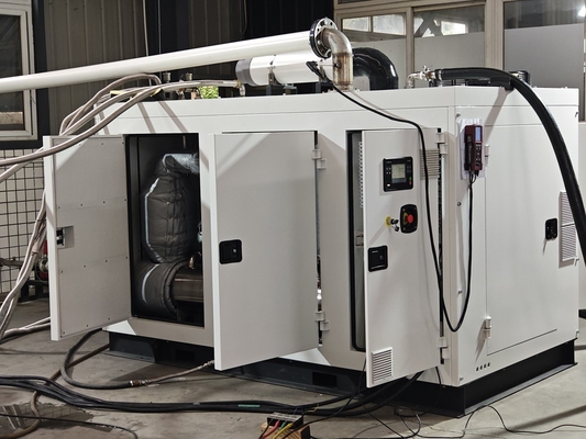 Goede prijs. 50Hz CE goedgekeurde lage geluidsdruk stille aardgas BHKW CHP cogenerator 120kw 150kva online