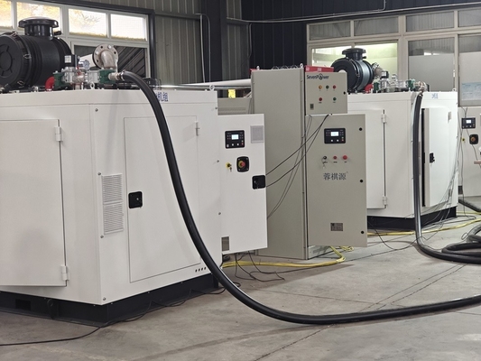 Goede prijs. Premium CE goedgekeurd stil 2 stukken 150kw 160kw 180KVA 190KVA 200KVA aardgasgenerator CHP In parallel Algemeen vermogen Grootte 300KW 320KW 400KVA online