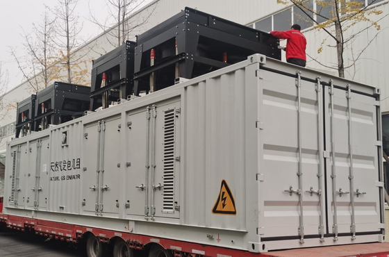 Goede prijs. Geïnstalleerd met geluidsdemper 250 kW 300 KVA 500 KW 625 KVA Deutz Natural Gas LNG CNG Generator Set voor buiten gas- en olievelden online
