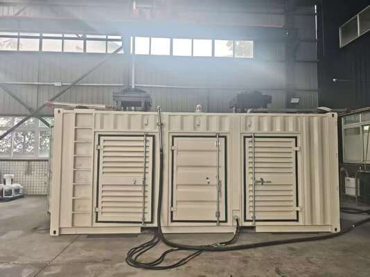 Goede prijs. Premium Container 120kW 150KVA Hoog Rendement Laag Geluid Aardgas WKK Generator online