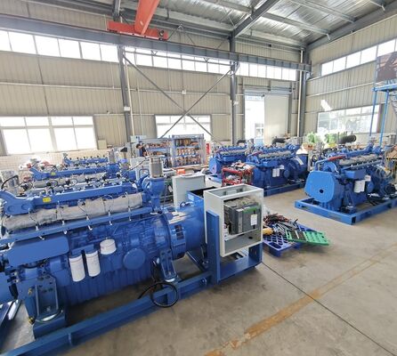 Goede prijs. 50hz 60hz 400KW Yuchai Motor Regenbestendige Containerized Buiten Stille Biomassa Aardgas Generatorset online