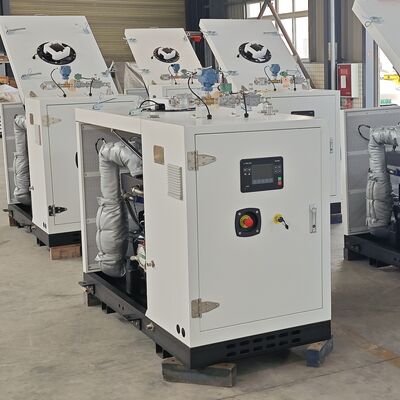 Goede prijs. kwaliteit enkelfasige 3 fasen hoge betrouwbaarheid hoge efficiëntie lager geluid stille micro gas WKK-opwekkingsapparatuur 8kw 10kva 10kw online