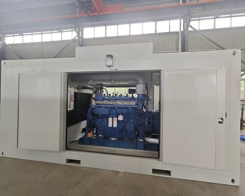 Goede prijs. 300kw 400kVA 400kw 500kVA Yuchai Weichai Baudouin Motor Regenbestendig geluidsdicht Container Buiten Stil CNG Elektrisch Gas Generator online