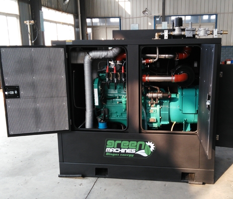 Goede prijs. Biogaschp BHKW 30KW 40KVA Ce voor het Verwarmen van de Voeding die van het Warm waterlandbouwbedrijf wordt verklaard online